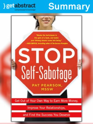cover image of Stop Self-Sabotage (Summary)